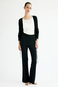 Rib-Knit Pants