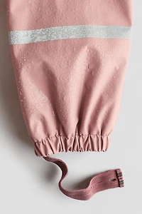 Fleece-Lined Rain Pants