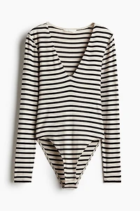 V-neck Bodysuit
