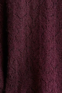 Pointelle-Knit Sweater