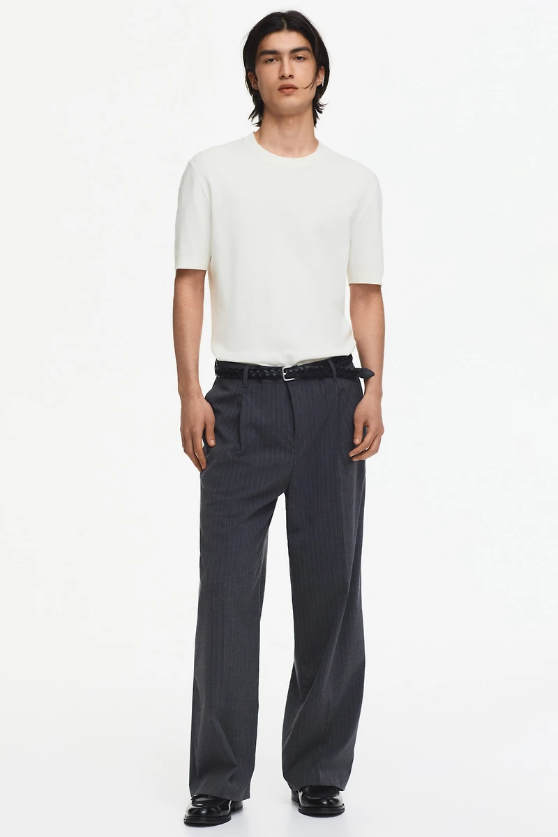 Slim-Fit Knit T-Shirt
