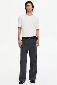 Slim-Fit Knit T-Shirt