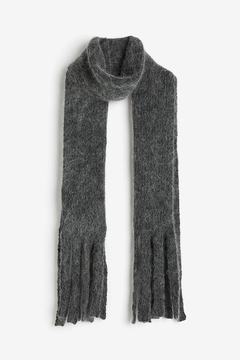 Mohair-blend Scarf