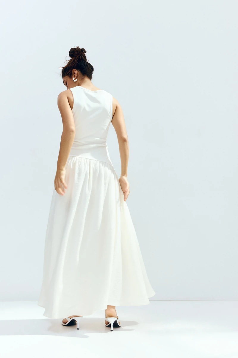 Dress with Flared Skirt