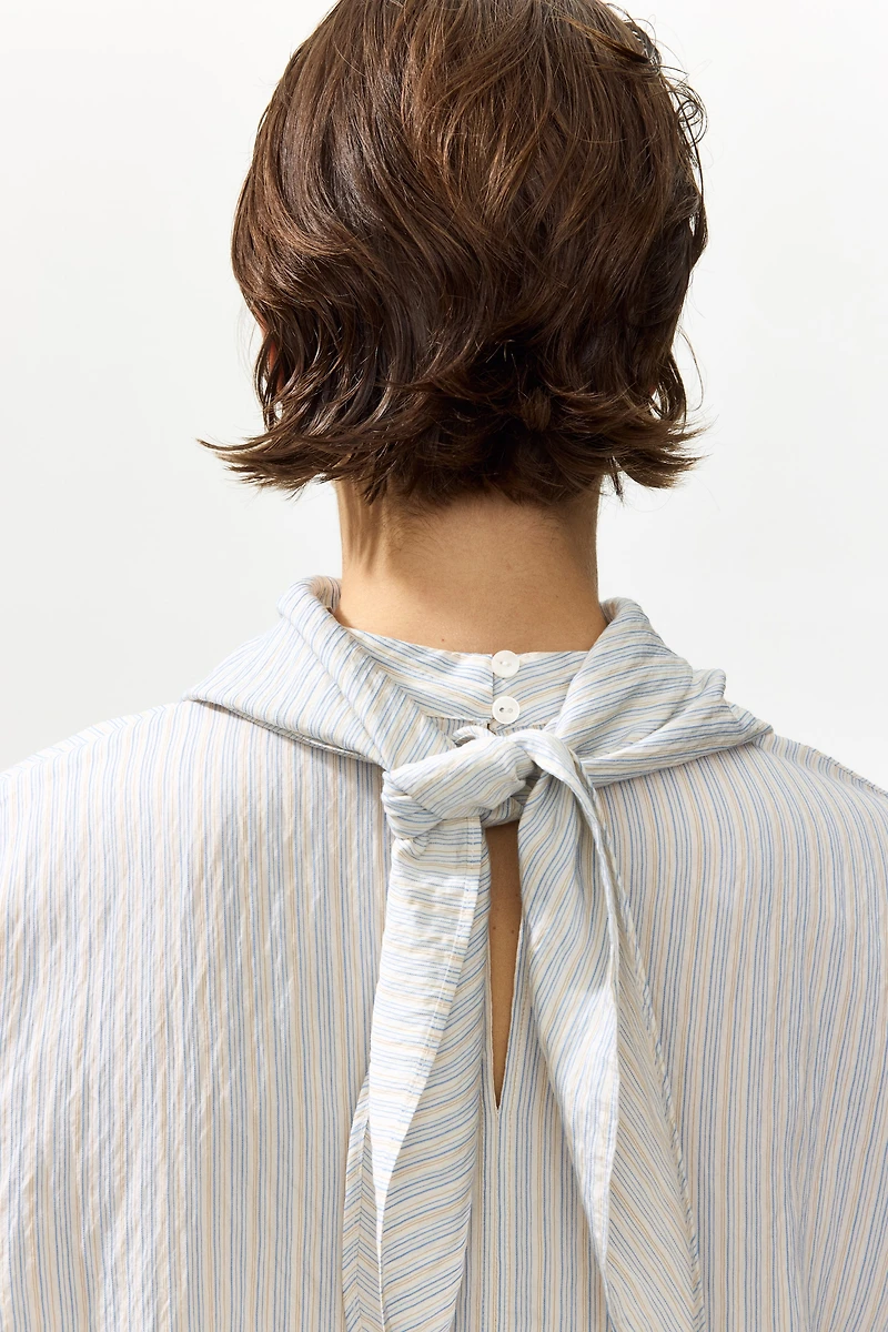 Blouse with Scarf