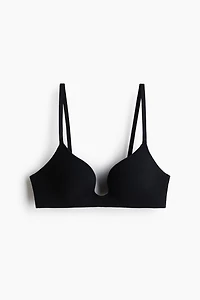 Soft-Cup Microfiber Push-Up Bra