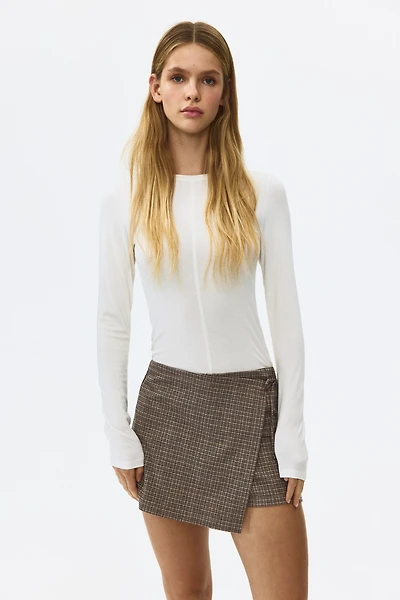 Wrap Mini Skort