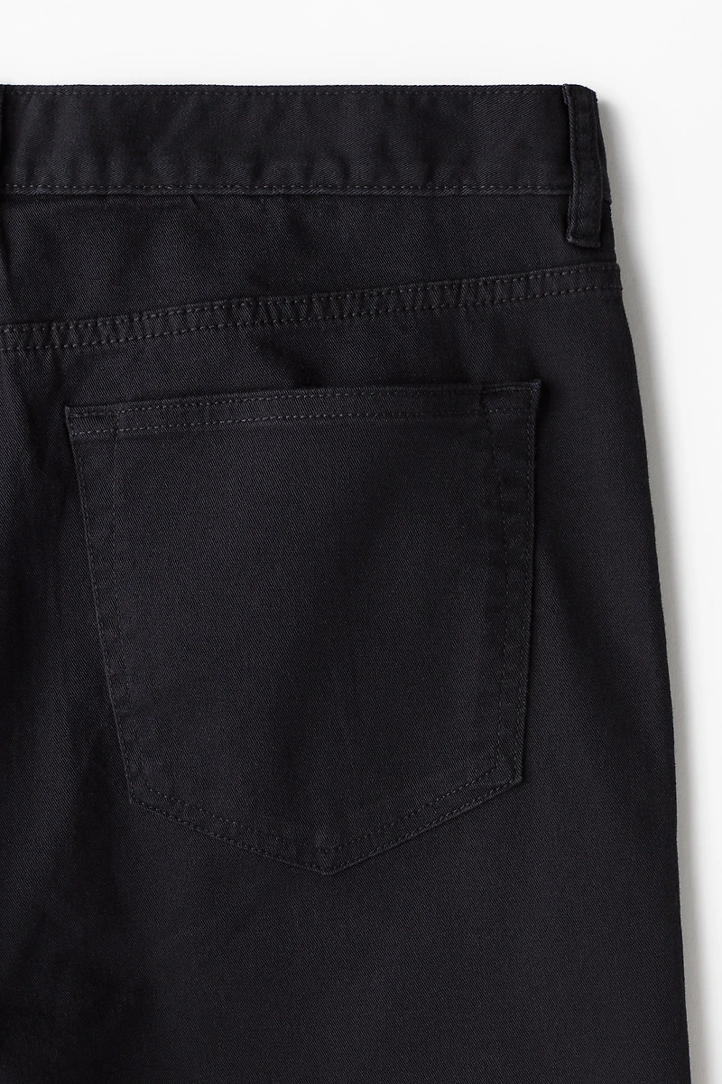 Regular-Fit Twill Shorts