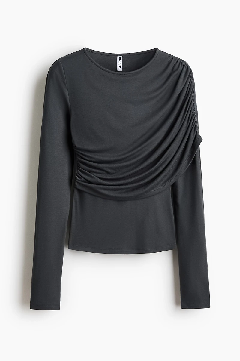 Draped Viscose Top