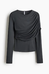 Draped Viscose Top