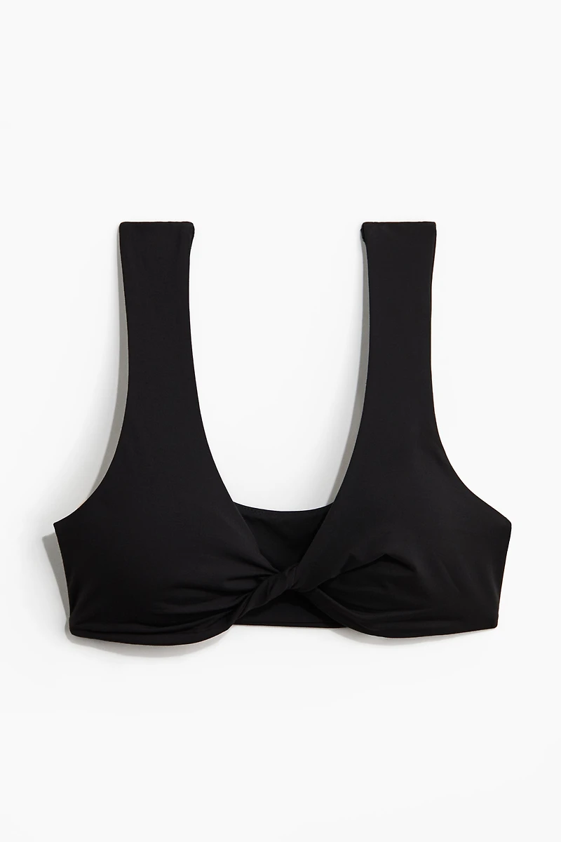 Reversible Soft-Cup Microfiber Bra