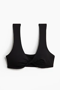 Reversible Soft-Cup Microfiber Bra