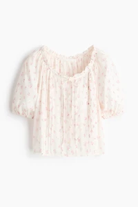 Blouse with Pintucks