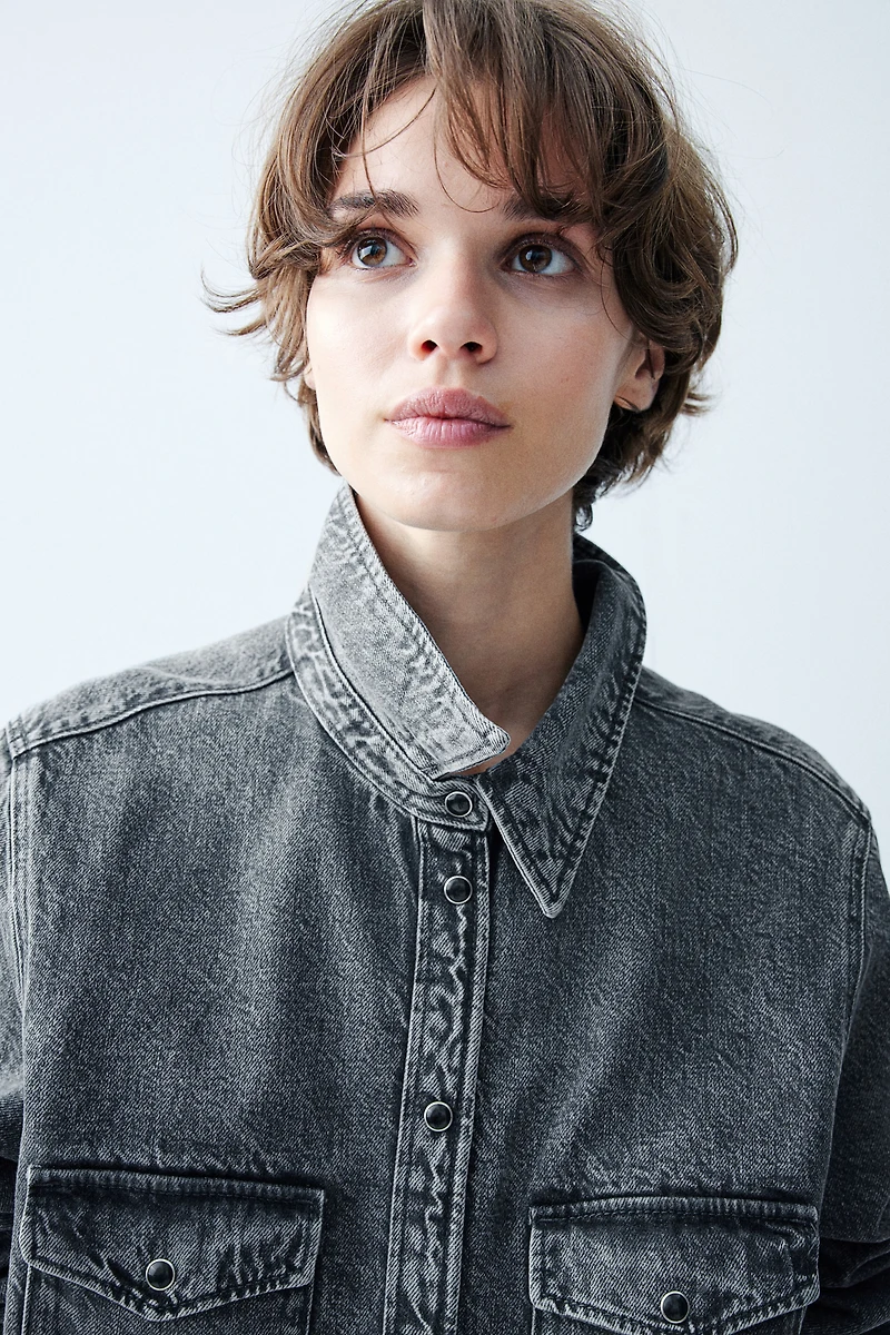 Chemise en denim