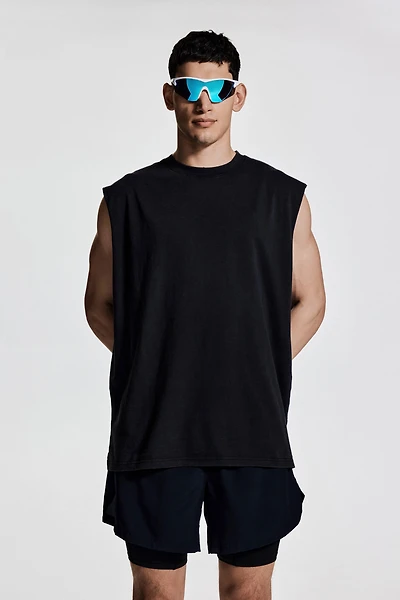 Loose-Fit Sports Tank Top