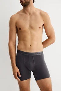 Lot de 2 caleçons boxeurs Lycra🅫 mi-longs