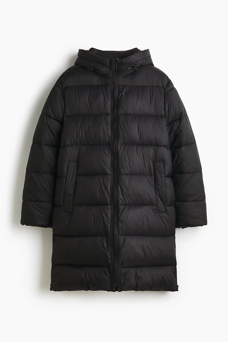 Water-Repellent Puffer Coat
