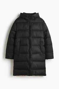 Water-Repellent Puffer Coat