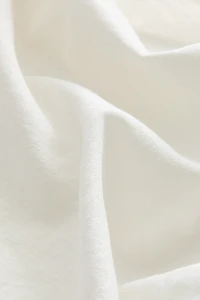 Linen-Blend Tablecloth