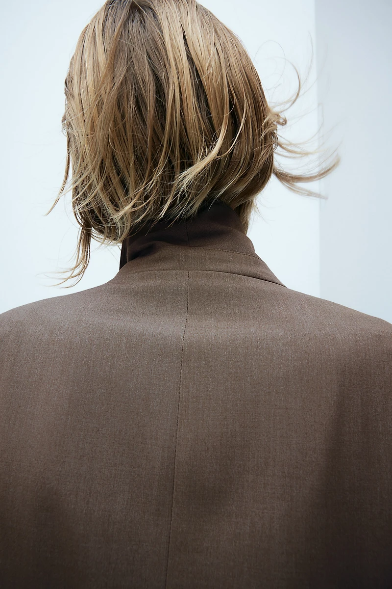 Blazer à fermeture croisée