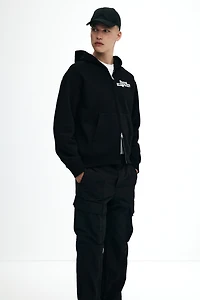 Relaxed-Fit Nylon Cargo Pants