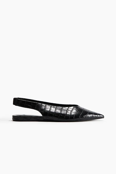 Pointed Slingbacks