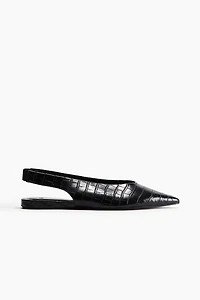 Pointed Slingbacks