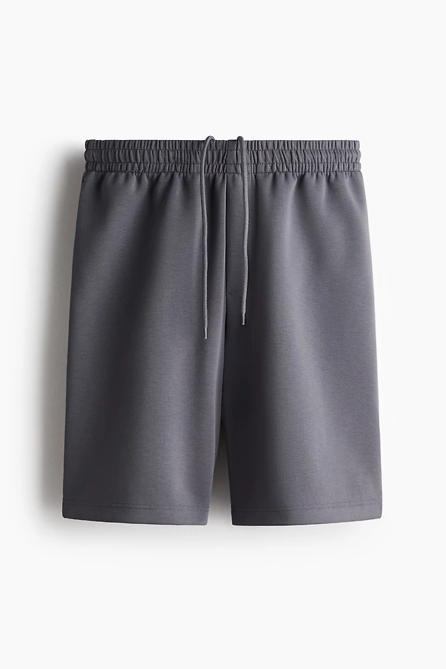 Relaxed-Fit Interlock Shorts