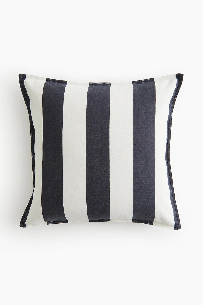 Linen-Blend Cushion Cover