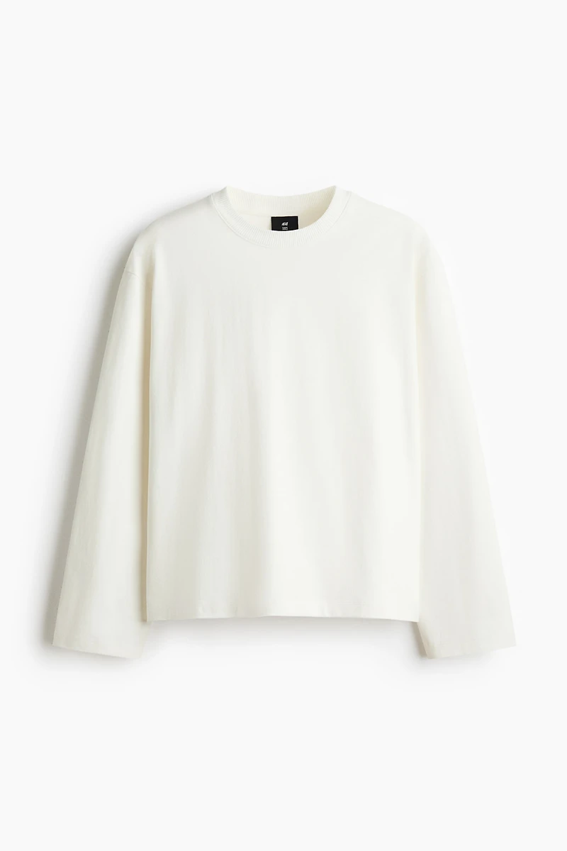 Loose-Fit Long-Sleeved Shirt