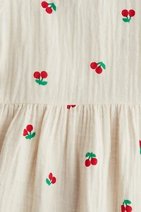 Cotton Muslin Dress