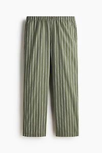 Poplin Pajama Shirt and Pants