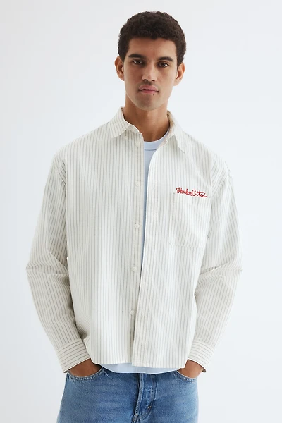 Chemise Oxford ample