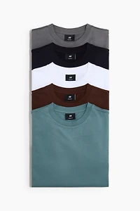 5-pack Regular Fit T-shirts