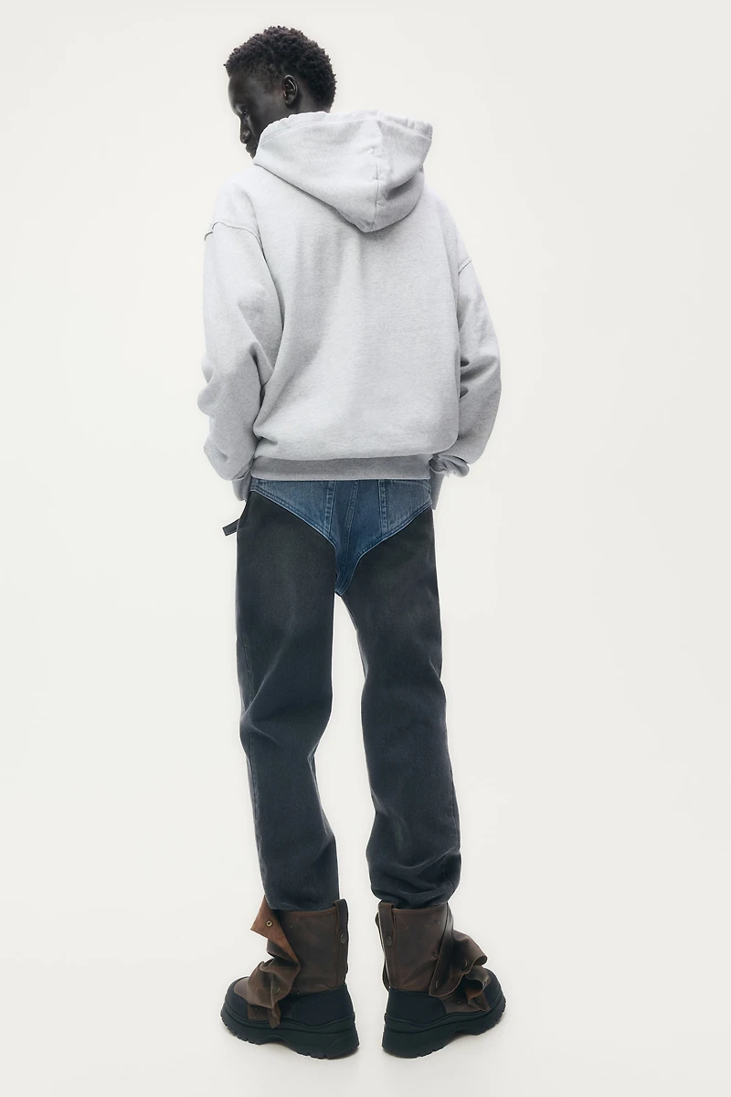 Embroidered-Detail Hoodie