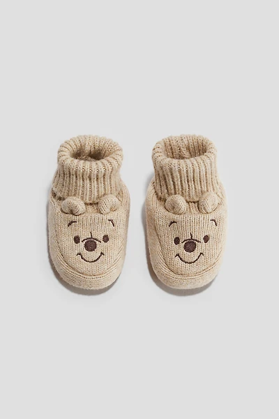 Chaussons en tricot