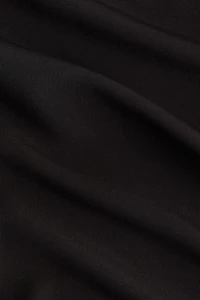 Interlock Peplum Top