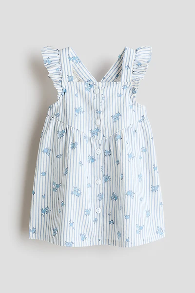 Robe à volant en coton