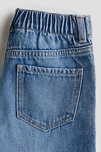 Printed Wide Leg Jeans