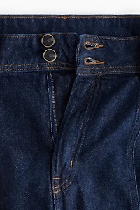 Jean large taille haute