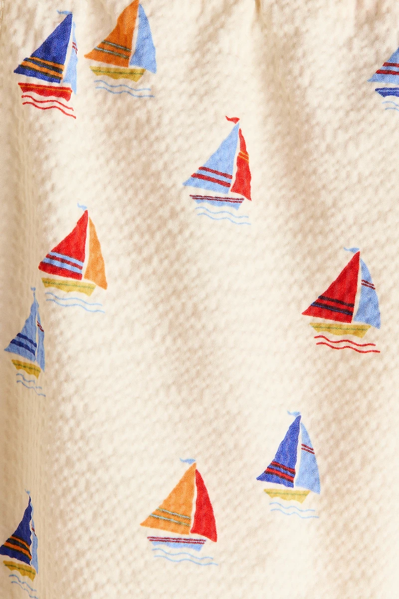 Short de bain à motif