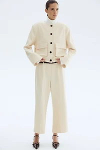 Pocket-Detail Jacket