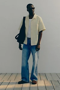 Regular-Fit Textured Resort Shirt