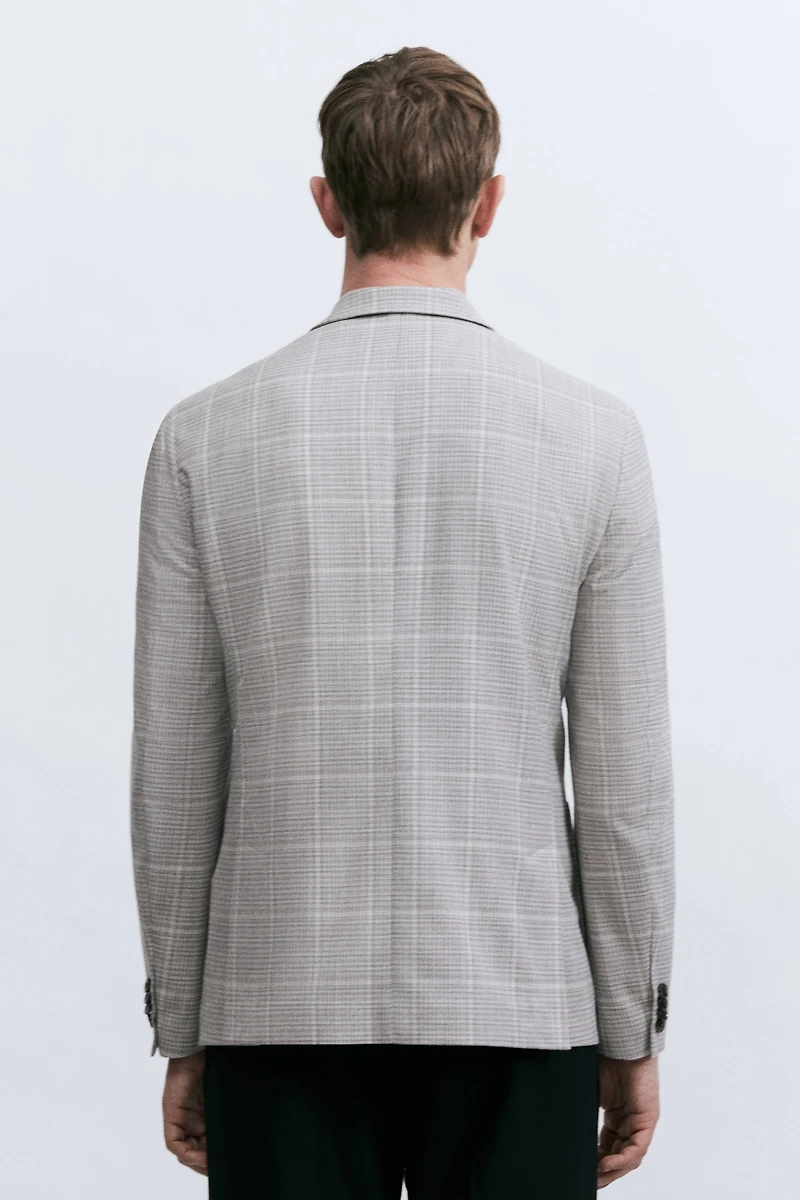 Regular-Fit Single-Breasted Jacket