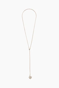 Lariat Necklace with Pendant