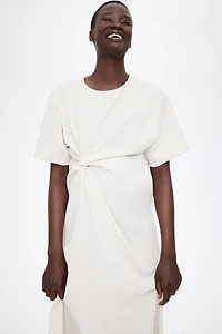 Robe MAMA avec détail noué