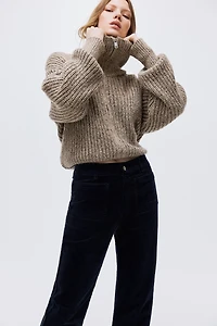 Flared Corduroy Pants