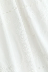 Eyelet-Embroidered Dress