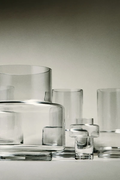 Vase étagé en verre