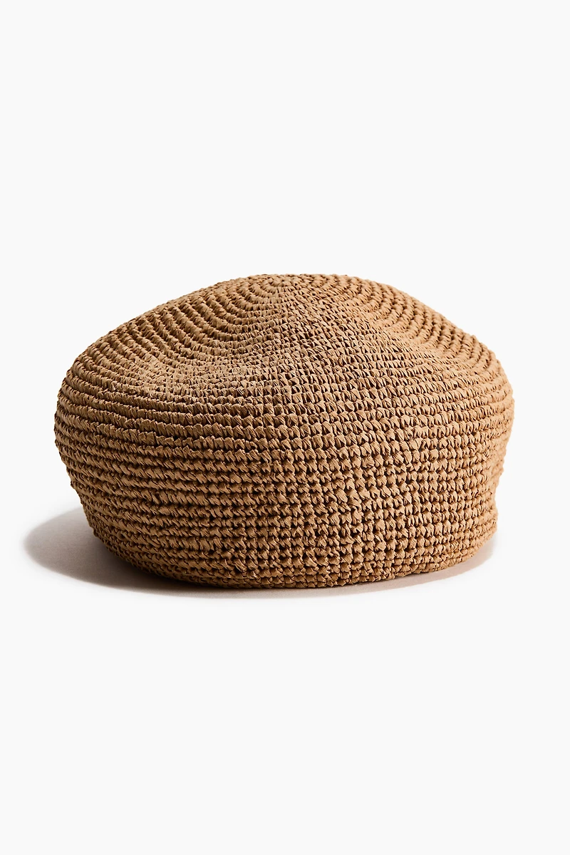 Straw Beret